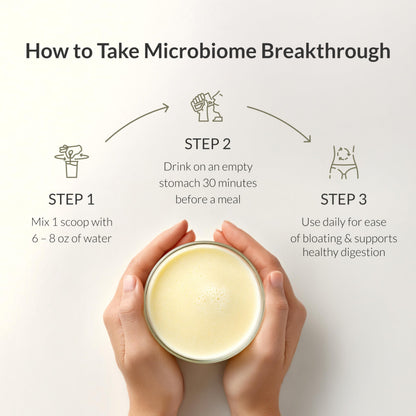 BIOptimizers Microbiome Breakthrough Gut Support Powder – Vanilla, Probiotics & IgY Max