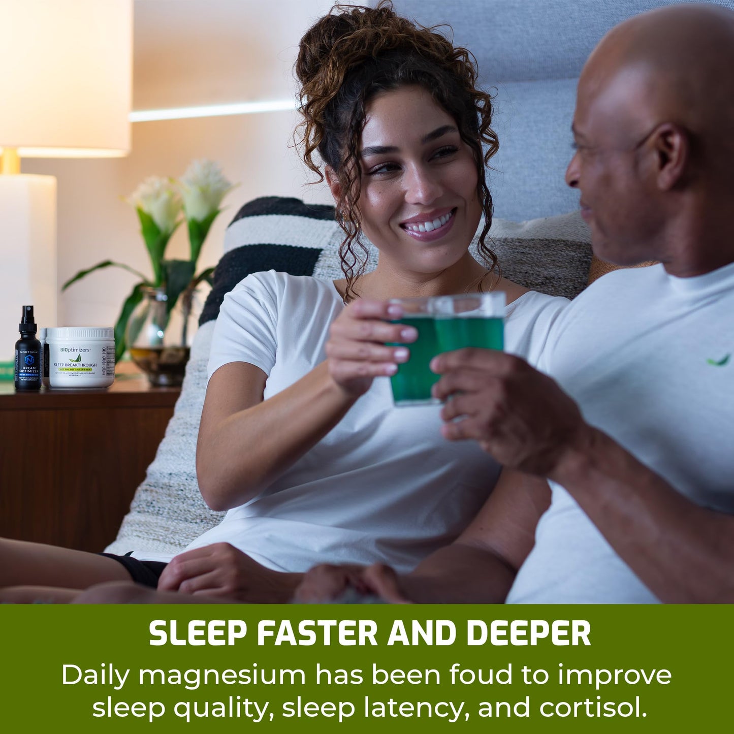 BIOptimizers Sleep Breakthrough 2.0 – Melatonin-Free Sleep Support Powder (Blue Berry Dreams)