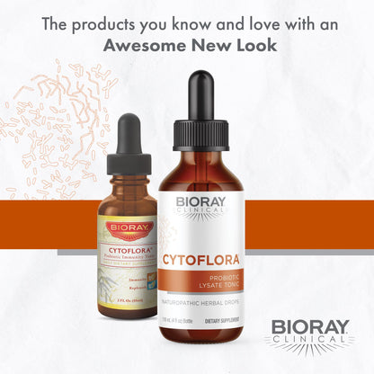 BIORAY CytoFlora Probiotic Immunity Tonic - 4 oz | Non-GMO, Vegetarian, Gluten Free