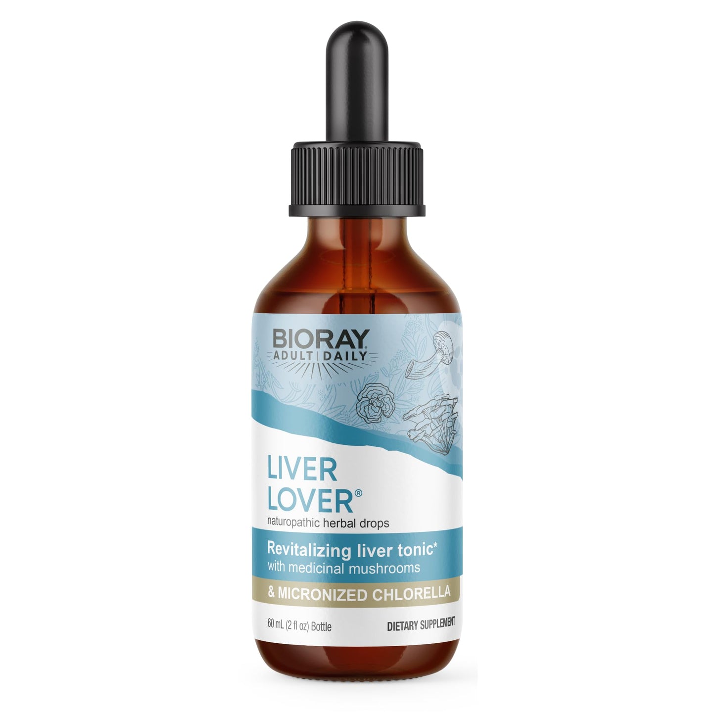BIORAY Daily Liver Lover – Liver & Adrenal Support (2 oz)