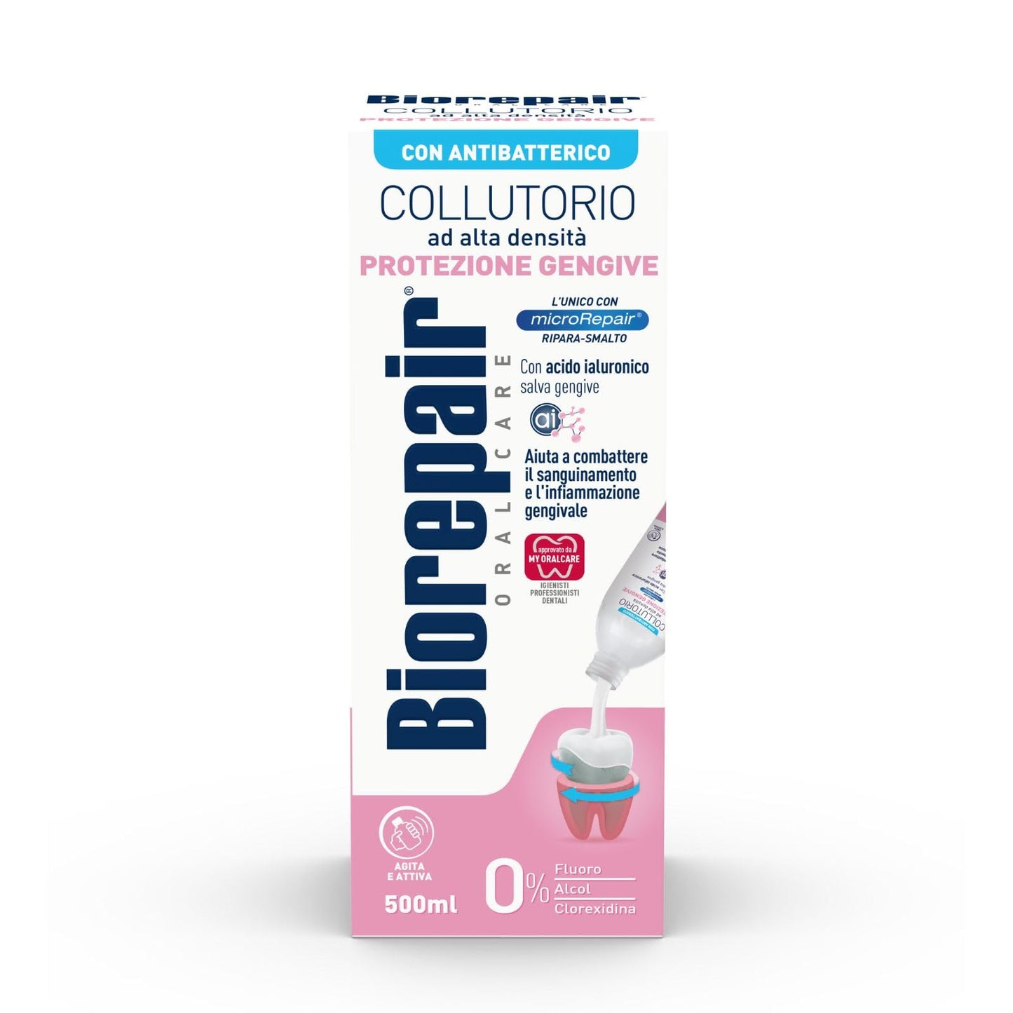 Biorepair Gum Protection Mouthwash 500ml