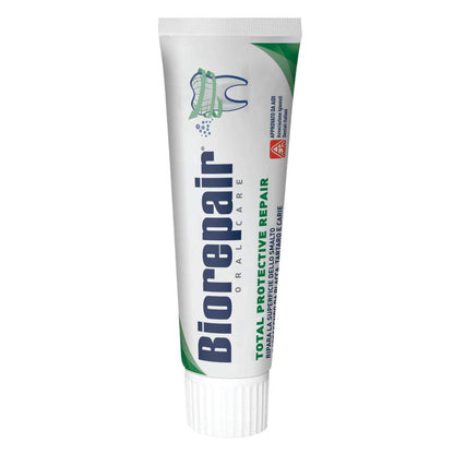 Biorepair Total Protective Repair Toothpaste with microRepair - 75ml (2.5 oz) Italian Import