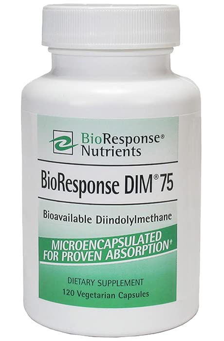 BioResponse DIM 75-75mg 120 Capsules | BR-DIM for Hormonal Balance