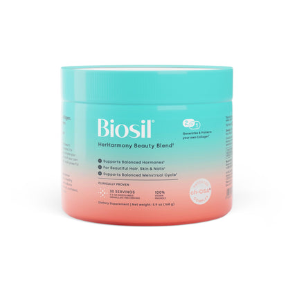 Biosil HerHarmony Beauty Blend – Hormone Balance, Menstrual Support & Skin Health (5.9 oz)