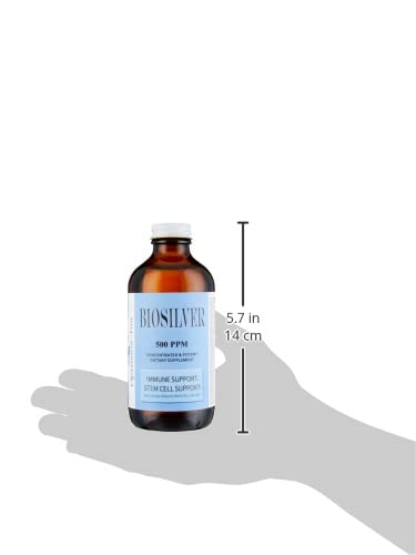 Optimum You BIOSILVER 500 ppm Colloidal Silver Liquid - 8 oz Spray Bottle | Immune & Wound Healing