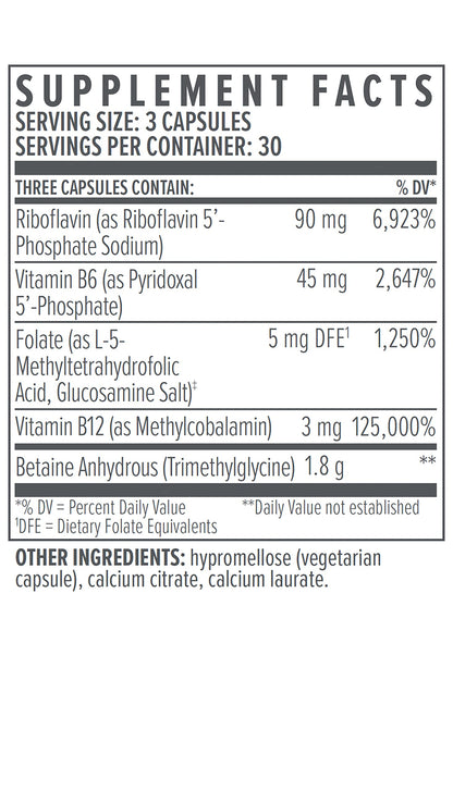 Biote Methyl Factors+ – Circulation + Mood, 90 Capsules