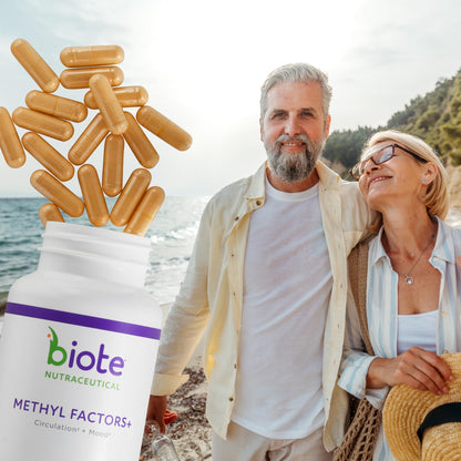 Biote Methyl Factors+ – Circulation + Mood, 90 Capsules