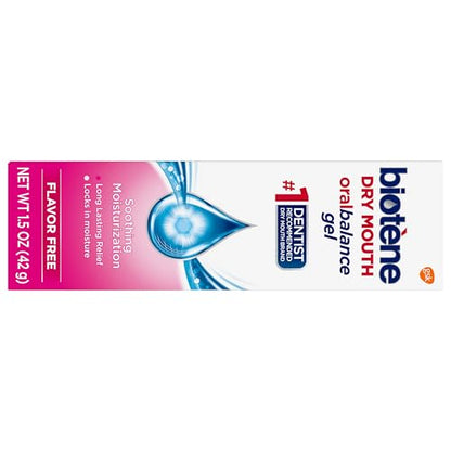 Biotene OralBalance Moisturizing Gel – Alcohol-Free Dry Mouth Gel 1.5 oz