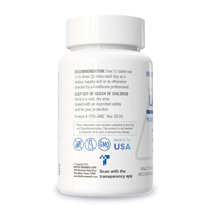 Biotics Research Li Zyme 50 mcg Lithium – Whole-Food, Phytochemically Bound, Highly Bioavailable – Brain Function, Memory & Mood Support (Pack of 2, 100 Tablets)