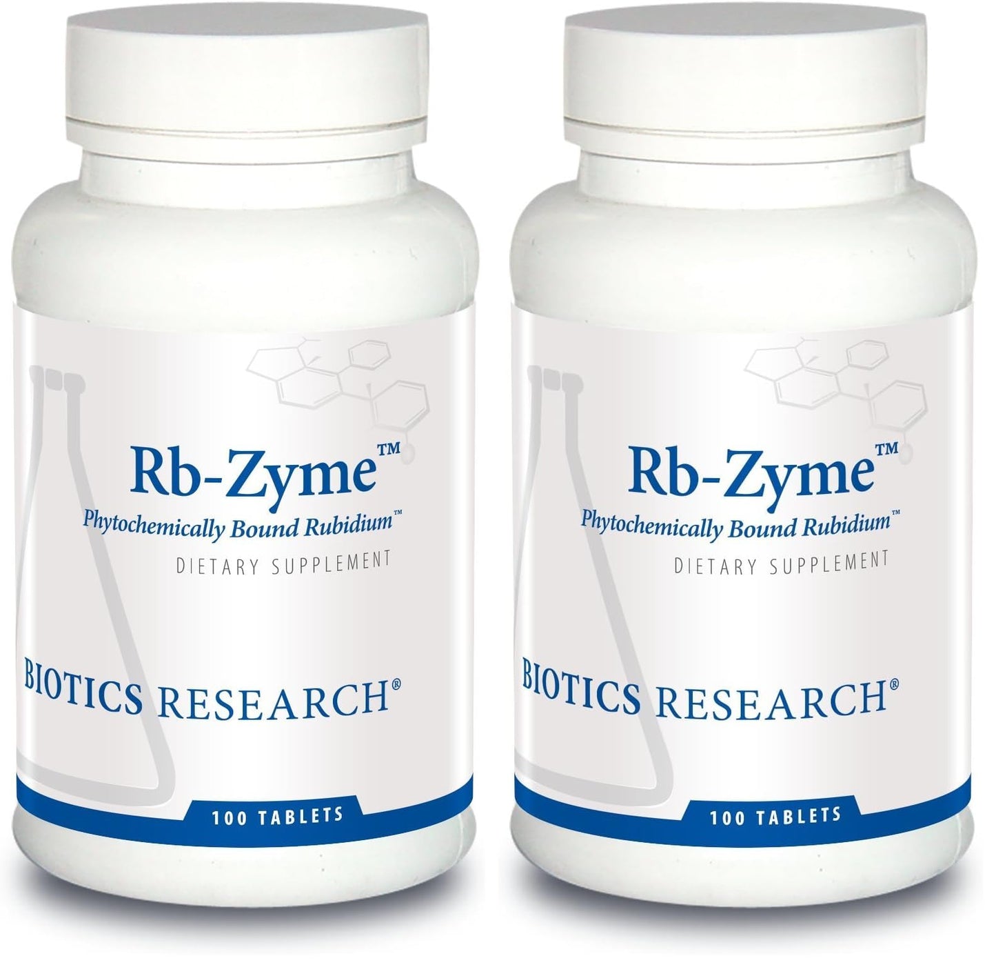 Biotics Rb Zyme Rubidium Source – Whole Food Mineral for Gland Health