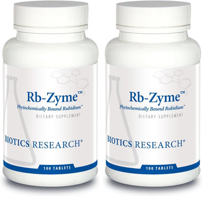 Biotics Rb Zyme Rubidium Source – Whole Food Mineral for Gland Health