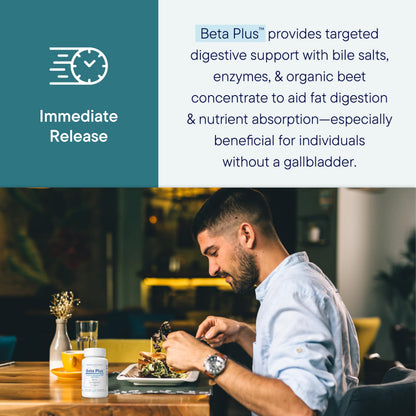 Biotics Research Beta-Plus Ox Bile Salts with Digestive Enzymes – 180 Tabs