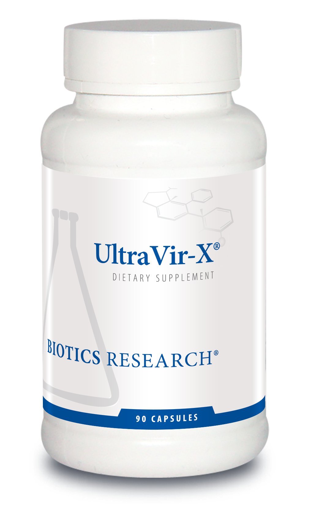 BIOTICS RESEARCH UltraVir-X – Immune Support Supplement with Vitamin C, Zinc, Maitake, Astragalus | 90 Capsules
