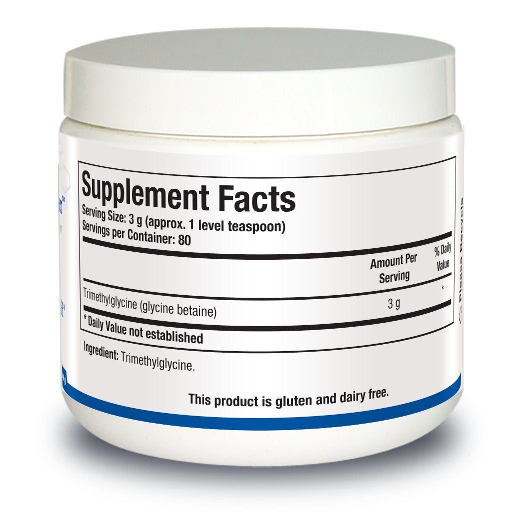 Biotics Research TMG Powder – Trimethylglycine (Betaine), 8 oz (240 g) | Methyl Donor & Vascular Support