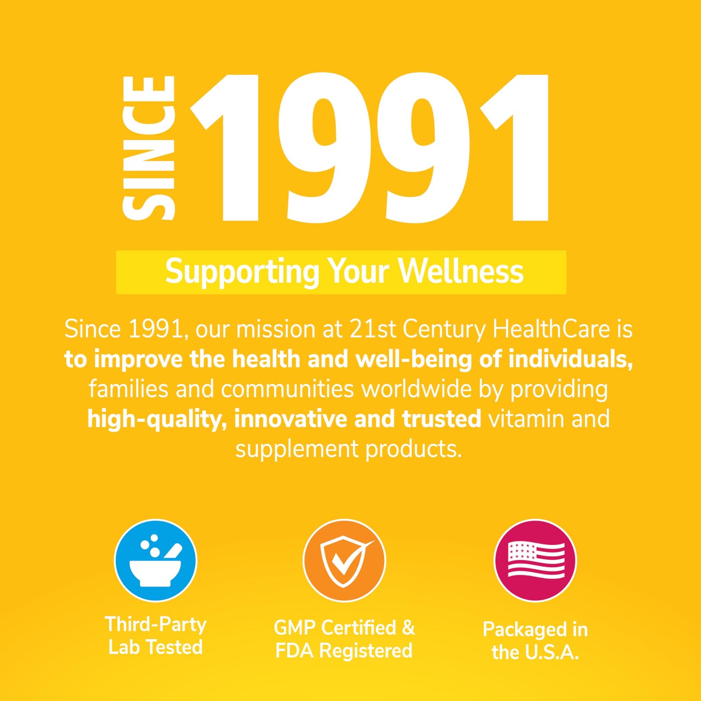 21st Century Biotin Tablets - 10,000 mcg Unflavored, 120 Count