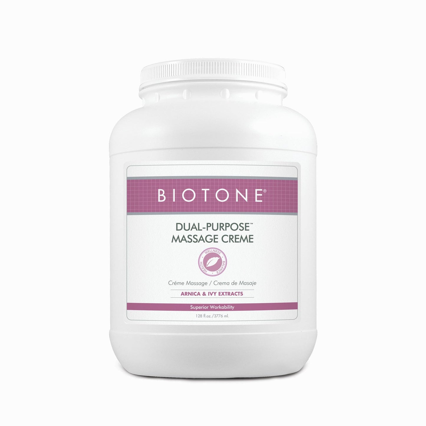 BIOTONE Dual Purpose Massage Creme 1 Gallon | Professional Massage Creme