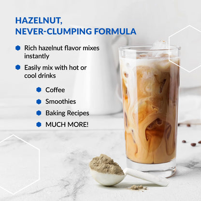 BioTrust Keto Elevate C8 MCT Oil Powder – Hazelnut, 20 Servings | Keto Coffee Creamer for Energy & Focus