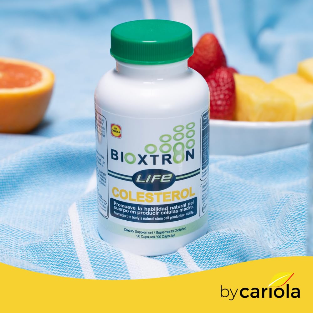 Bioxtron Life Cholesterol Support — Natural AFA Stem Cell Supplement | Immune & Joint Health | 90 Caps