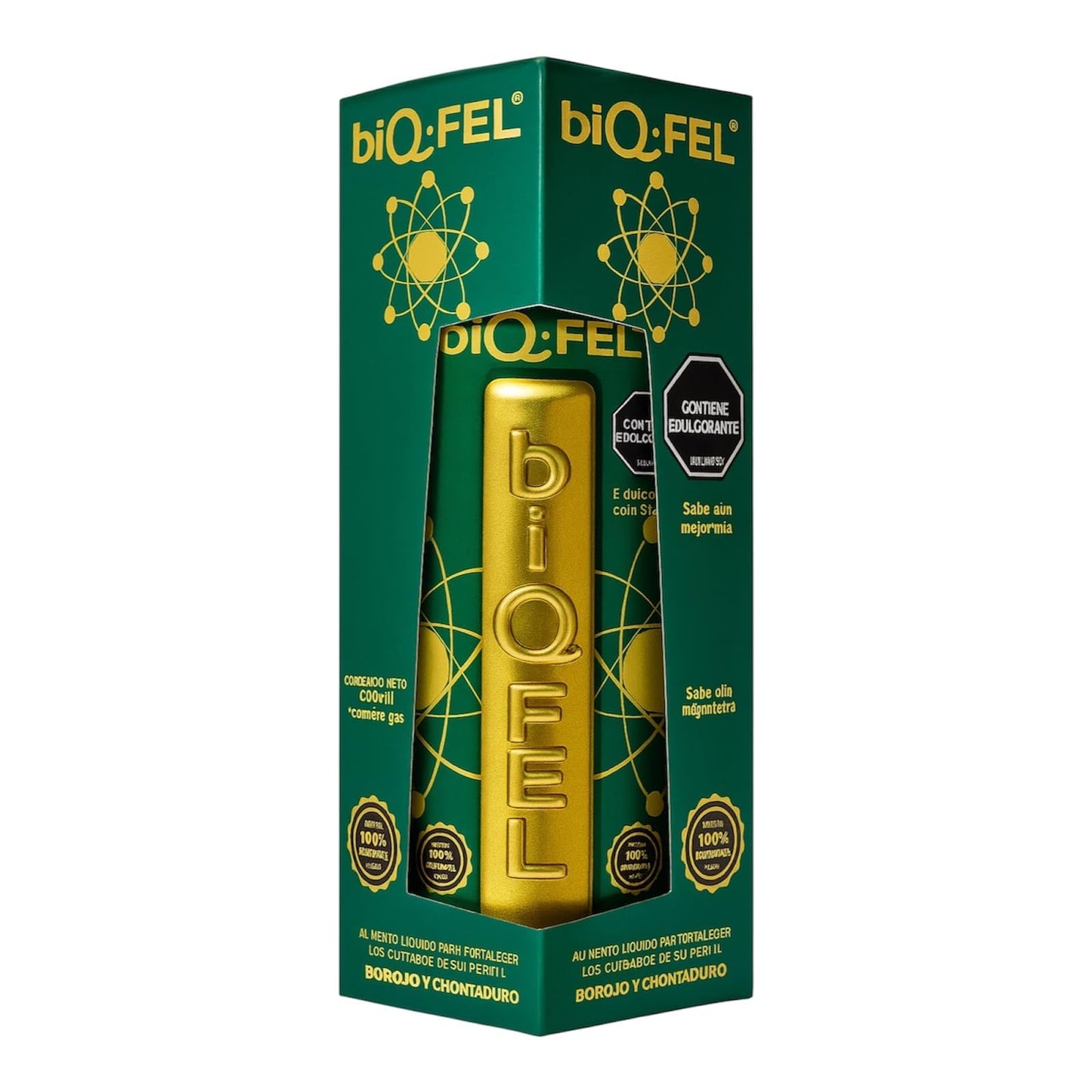 BiQFEL Daily Multivitamic for Men and Women – Liquid 500ml, Natural Extracts, Energy & Focus