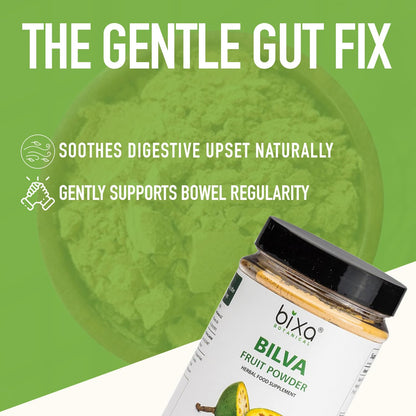 bixa BOTANICAL Bilva Fruit Powder – Gentle Digestive Support & Gut Cleanse | 200 g | Aegle marmelos