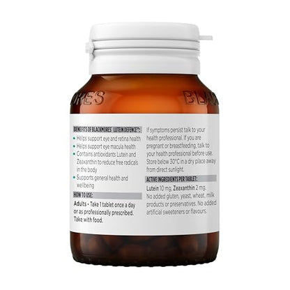 Blackmores Lutein Defence 60 Tablets – Supports Macula Health | Made in Australia