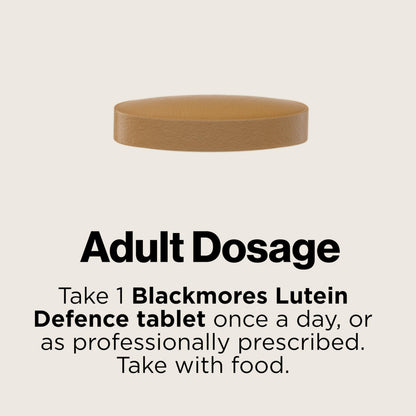 Blackmores Lutein Defence 60 Tablets – Supports Macula Health | Made in Australia