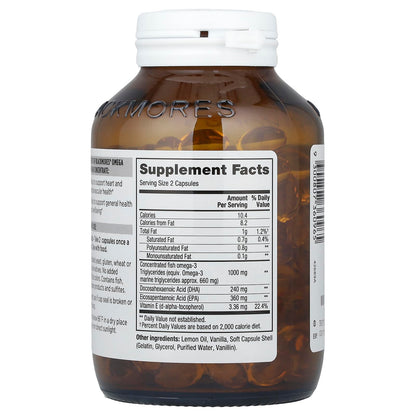 Blackmores Omega Mini High Concentrate 200 Capsules | Made in Australia