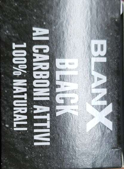 BlanX: "Black" Whitening Black Toothpaste - 2.54 Fluid Ounces (75ml) Tube (Pack of 2) [ Italian Import ]