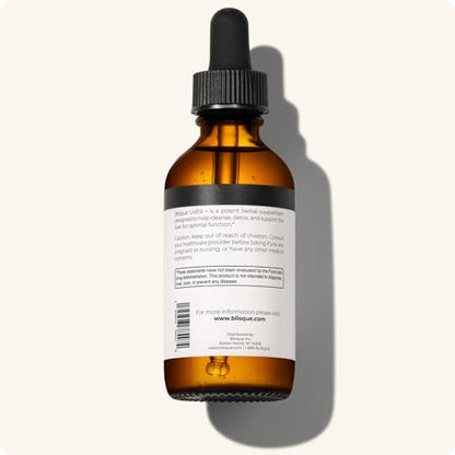 Blisque Liver Complex – Detox, Cleanse & Repair the Liver | Doctor-Approved | Milk Thistle & Dandelion Root | 2 oz | 59 Servings
