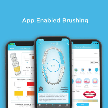 Blu Smart Bluetooth Kids Toothbrush with Live Tracking App – Rechargeable