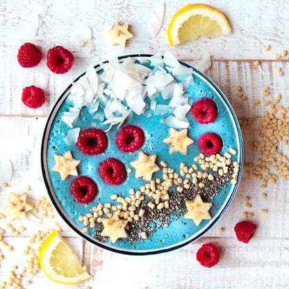 Blue Spirulina Powder - 100% Pure Phycocyanin - Deep Blue Food Coloring - Arthrospira Platensis - Net Weight 1.05oz/30g