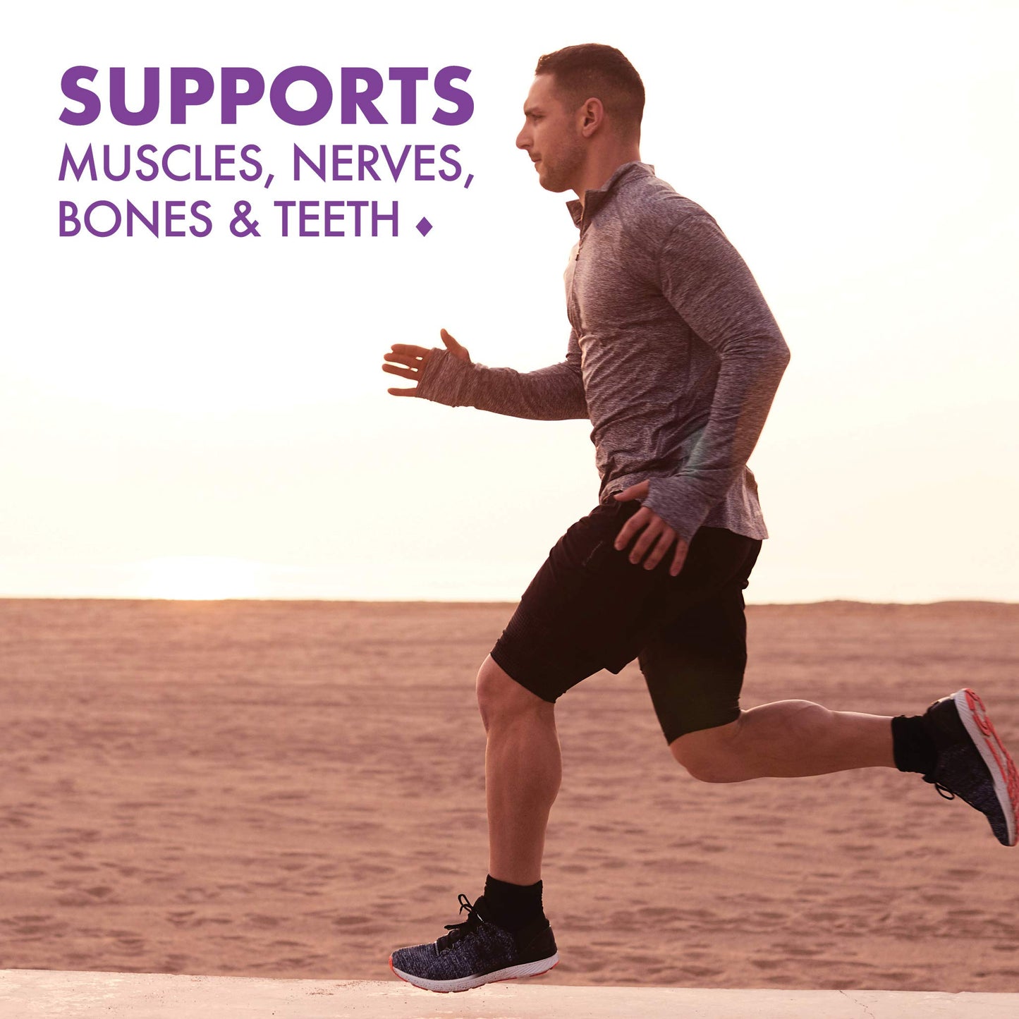Bluebonnet Calcium Magnesium Zinc + Vitamin D3 Softgels, 60 Softgels, Gluten-Free