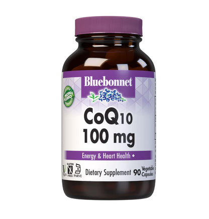 BlueBonnet CoQ-10 Vegetarian Capsules 100 mg, 90 Count | Antioxidant Support