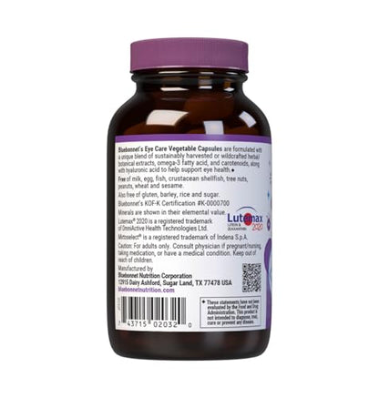 Bluebonnet Eye Care: Macular & Blue Light Support | Vegan