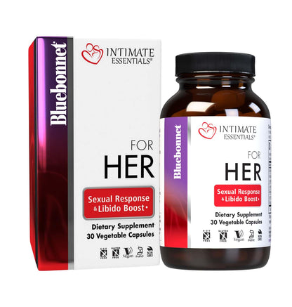 Bluebonnet Nutrition Intimate Essentials for Her: Sexual Response & Libido Boost – 30 Capsules, Non-GMO, Vegan
