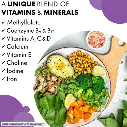 BlueBonnet Nutrition Ladies’ One Prenatal – Whole Food-Based Multivitamin for Prenatal & Postnatal Health
