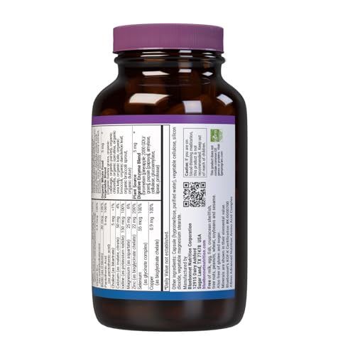 Bluebonnet Nutrition Men’s One Vegetable Capsule – Whole Food Multivitamin (90 Count) | Organic, K2, Non-GMO