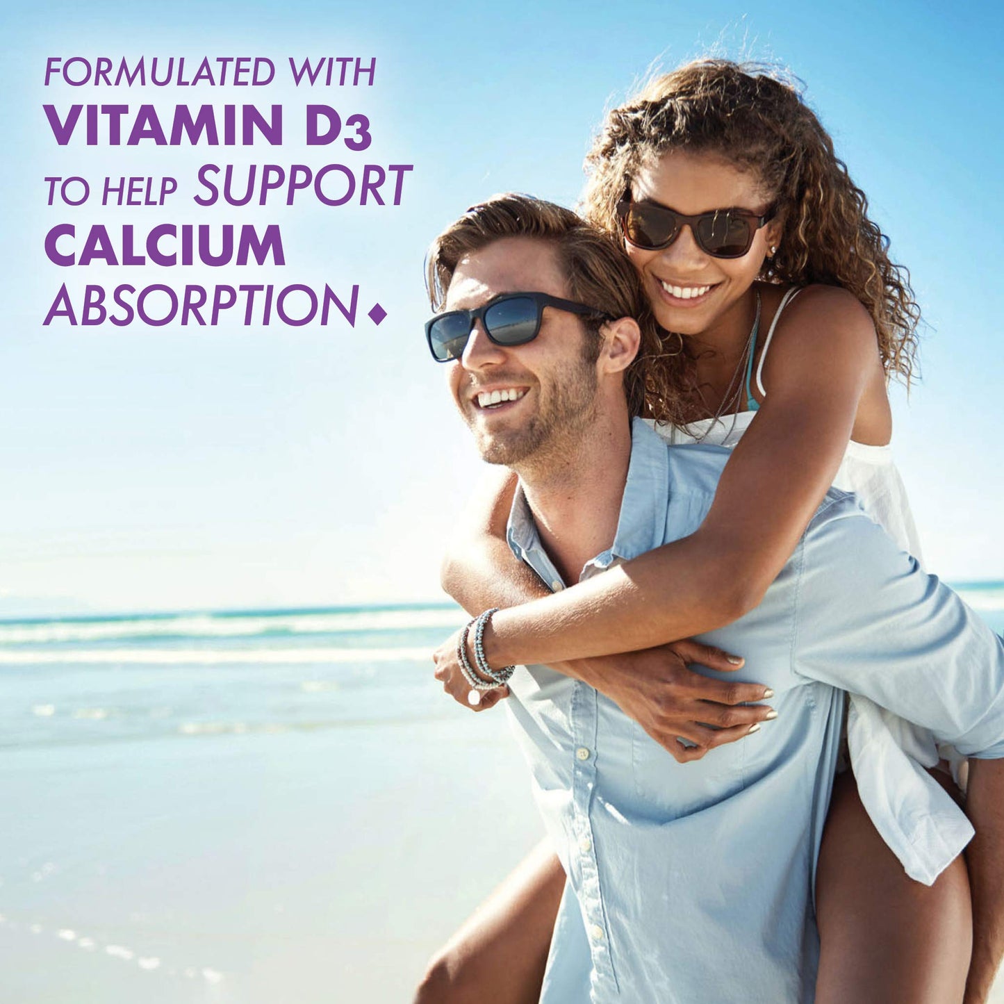 Bluebonnet Milk-Free Calcium 1200 mg + Vitamin D3 400 IU Softgels, Gluten-Free & Dairy-Free, 60 Softgels