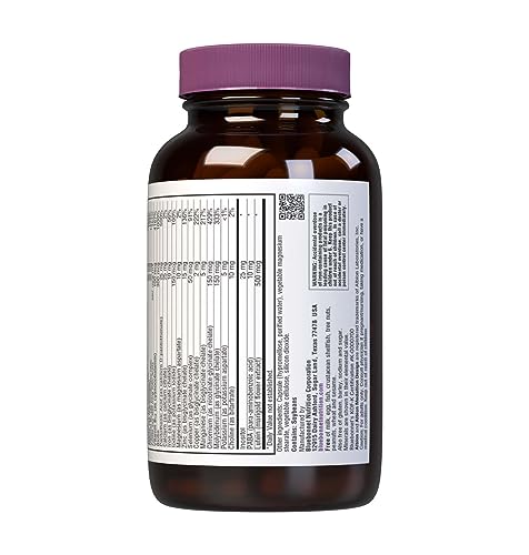 Bluebonnet Multi One with Iron – Complete Daily Vitamin (120 Veg Capsules) | Gluten Free, Kosher