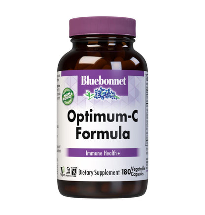 BlueBonnet Optimum C Formula Capsules - 180 Count | Non-GMO, Vegan, Gluten-Free