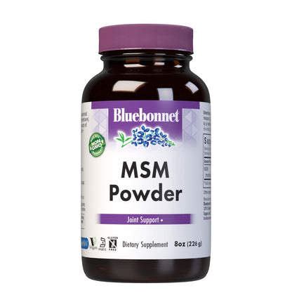 BlueBonnet MSM Powder, 8 oz – 2600 mg OptiMSM for Joint Support
