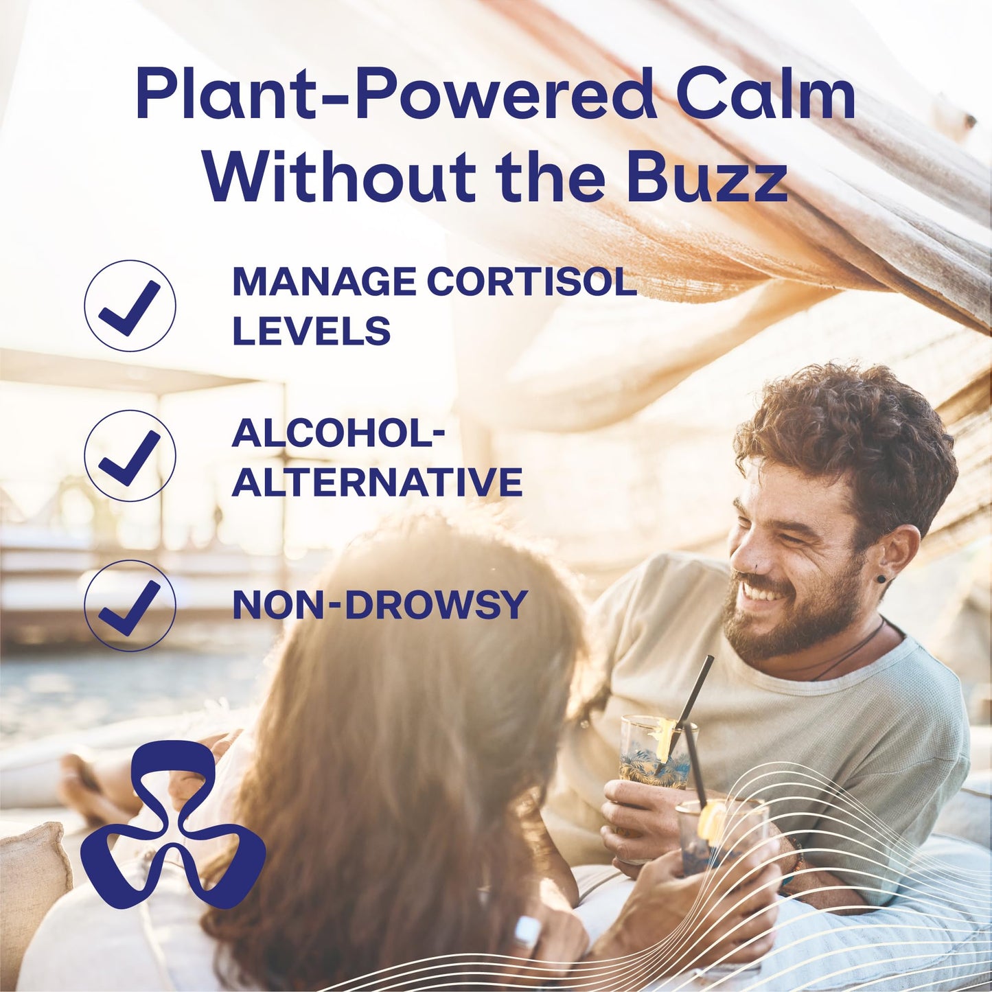 Blueshift Stress Relief Drink Mix - Blackberry Sage (Zero-Sugar, 10 ct) with Ashwagandha, L-Theanine & GABA