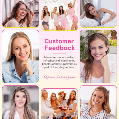Feminine Probiotics Gummies for Vaginal Health & pH Balance