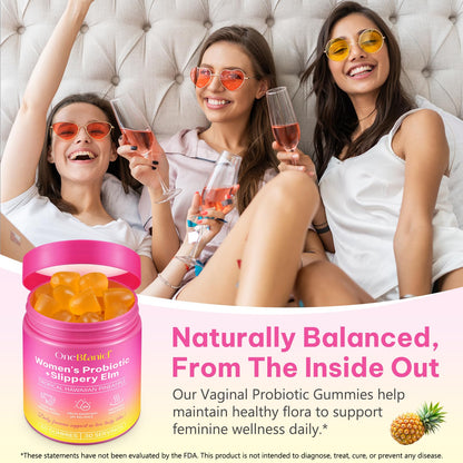 Feminine Probiotics Gummies for Vaginal Health & pH Balance