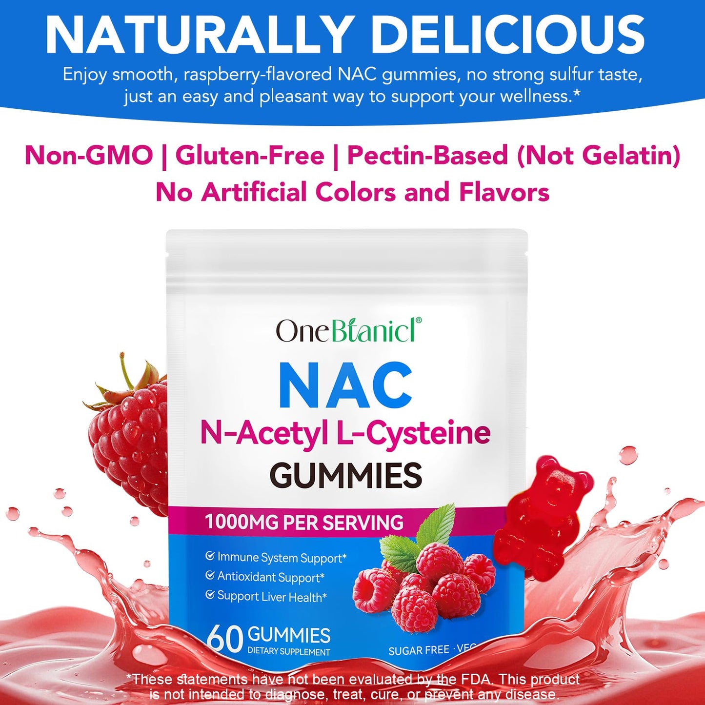 bnHUlMXw NAC Gummies 1000mg – NAC for Immune & Liver Health