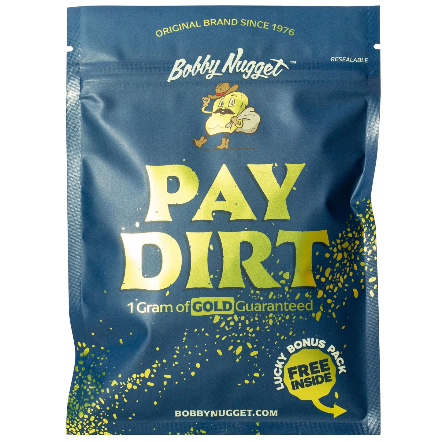 Bobby Nugget Gold Paydirt – 1 Gram Gold in Every Bag | Gold Prospecting