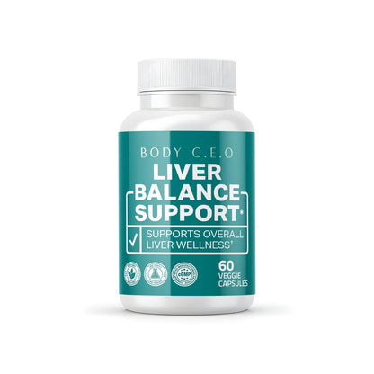 Body C.E.O. Liver Health Support – Detox, Digestion & Clean Energy