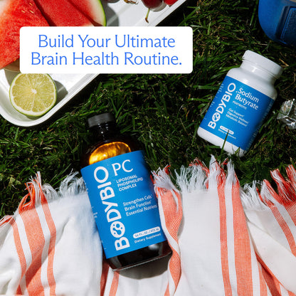 BodyBio PC: Phosphatidylcholine for Brain Health, Clarity & Gentle Daily Detox