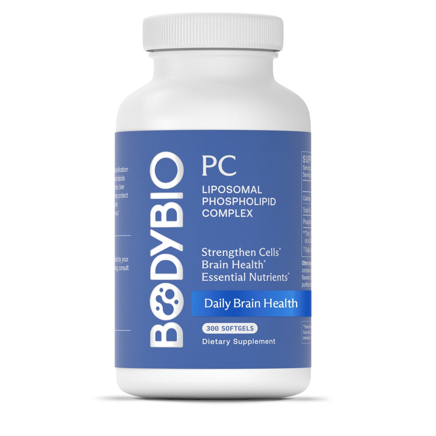 BodyBio PC | Phosphatidylcholine for Brain Health, Cognitive Support & Healthy Aging