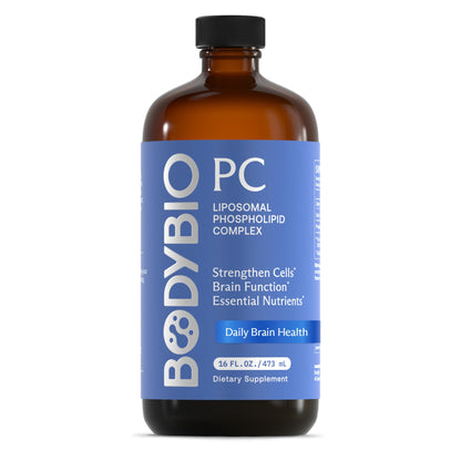 BodyBio PC: Phosphatidylcholine for Brain Health, Clarity & Gentle Daily Detox